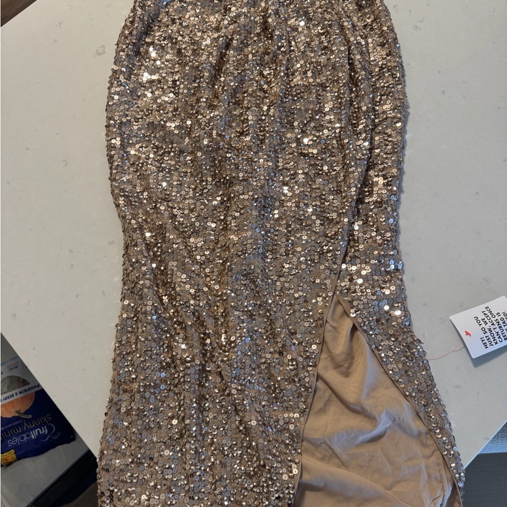 ASOS Edition Tan Skirt